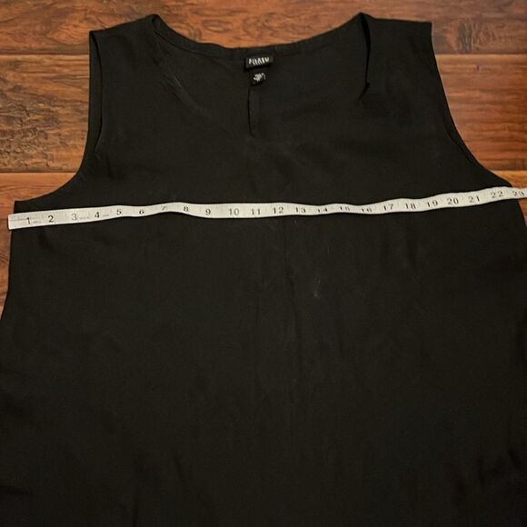 Eileen Fisher Black Made Of Italian Fabric Long Dress Feminine Contemporary - Picture 6 of 12